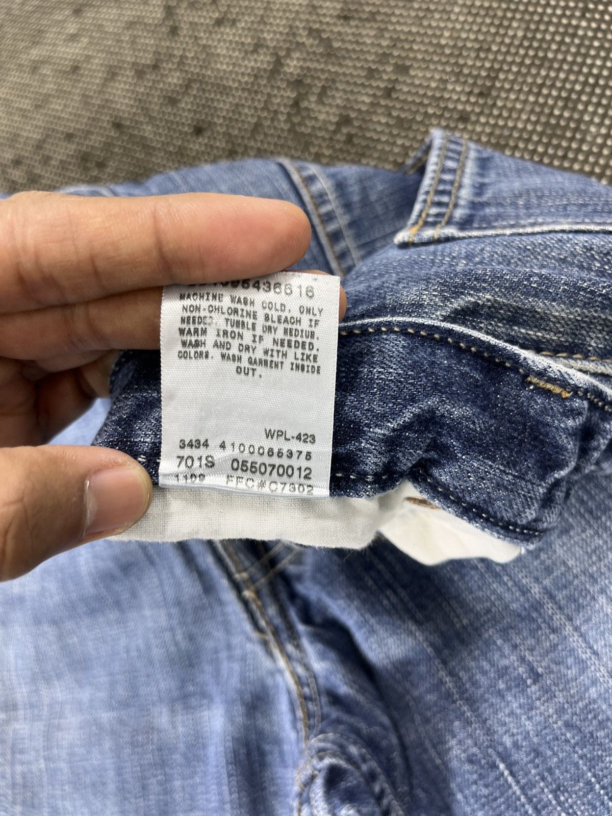 Levi's Vintage Levis 507 Slim Flare Jeans - J708 Size US 34 / EU 50 - 9 Thumbnail