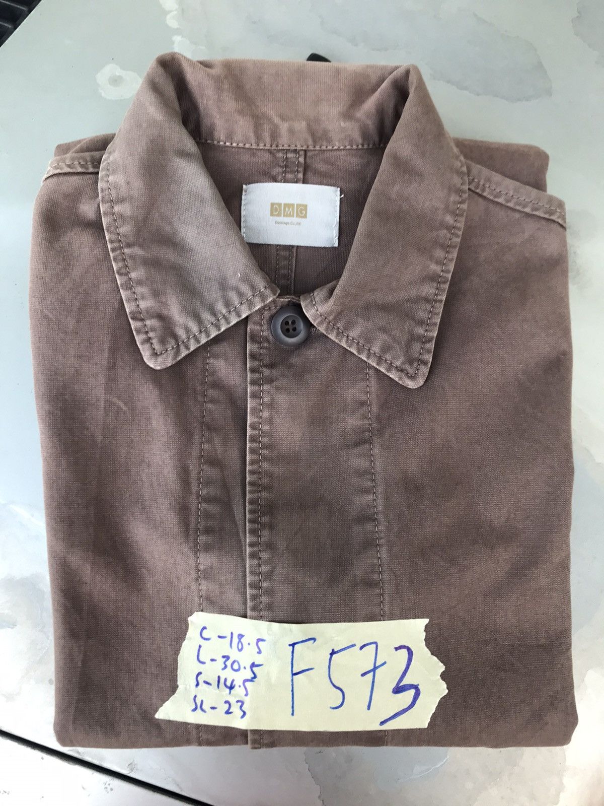Japanese Brand Domingo workwear long jacket / blazer Size US M / EU 48-50 / 2 - 16 Thumbnail