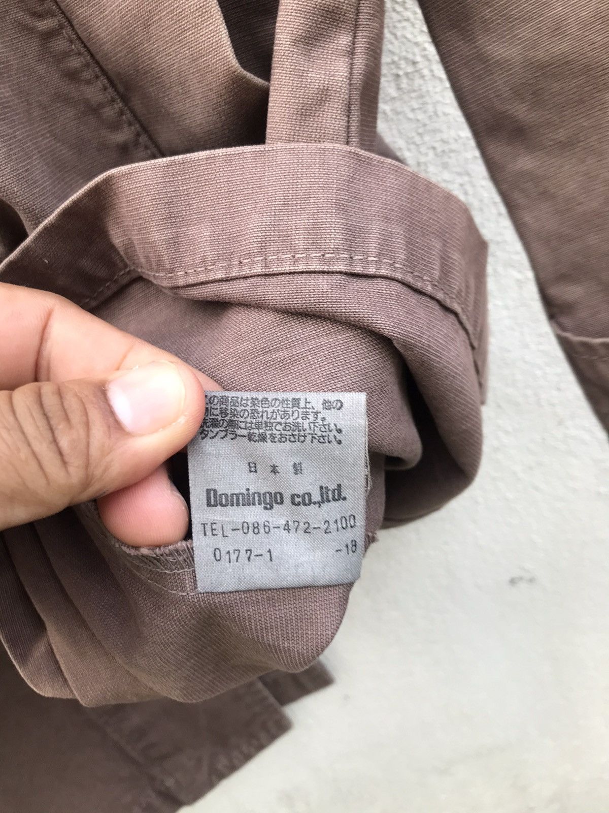 Japanese Brand Domingo workwear long jacket / blazer Size US M / EU 48-50 / 2 - 10 Thumbnail
