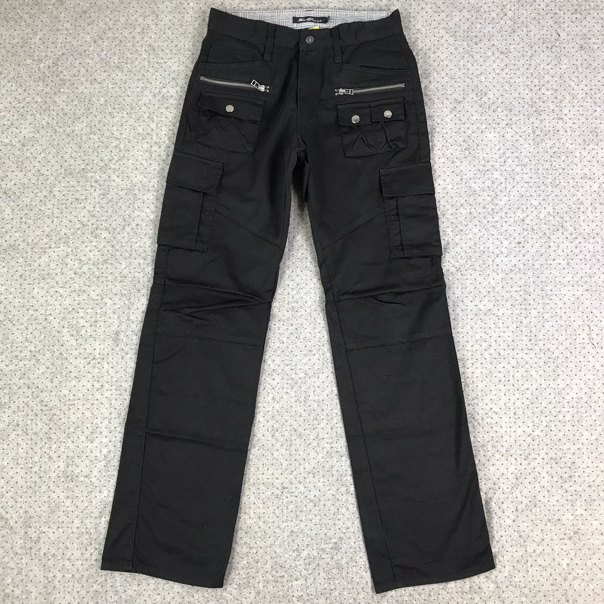 image of Vintage Nos Seditionaries Cargo Pants in Black, Men's (Size 28)