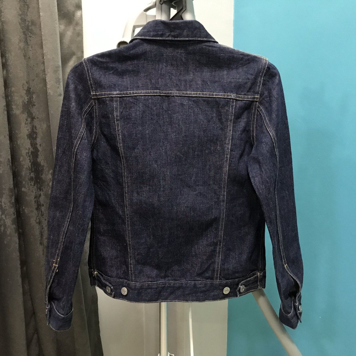 Japanese Brand DMG Japan Blue Denim Jacket Size US XS / EU 42 / 0 - 5 Thumbnail