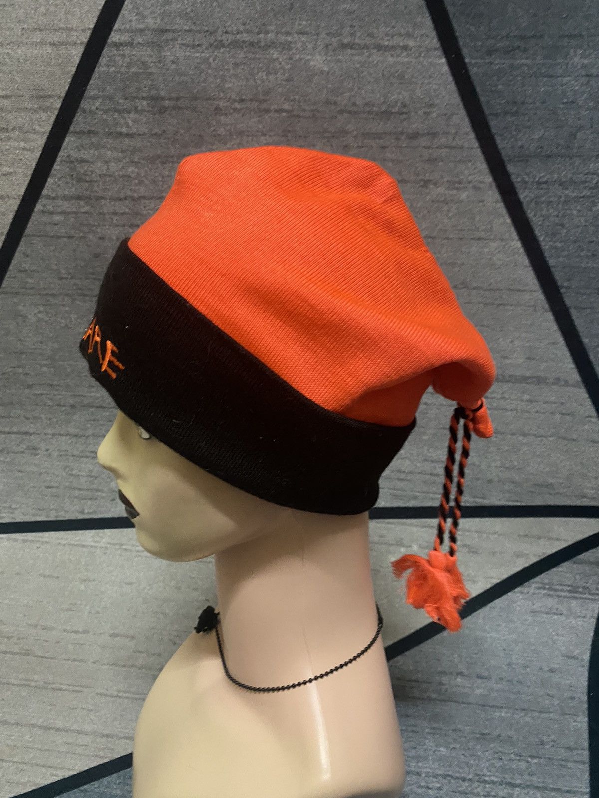 Japanese Brand × Yamaha Yamaha Snow Square Embroidered Beanie Hat Size ONE SIZE - 5 Thumbnail