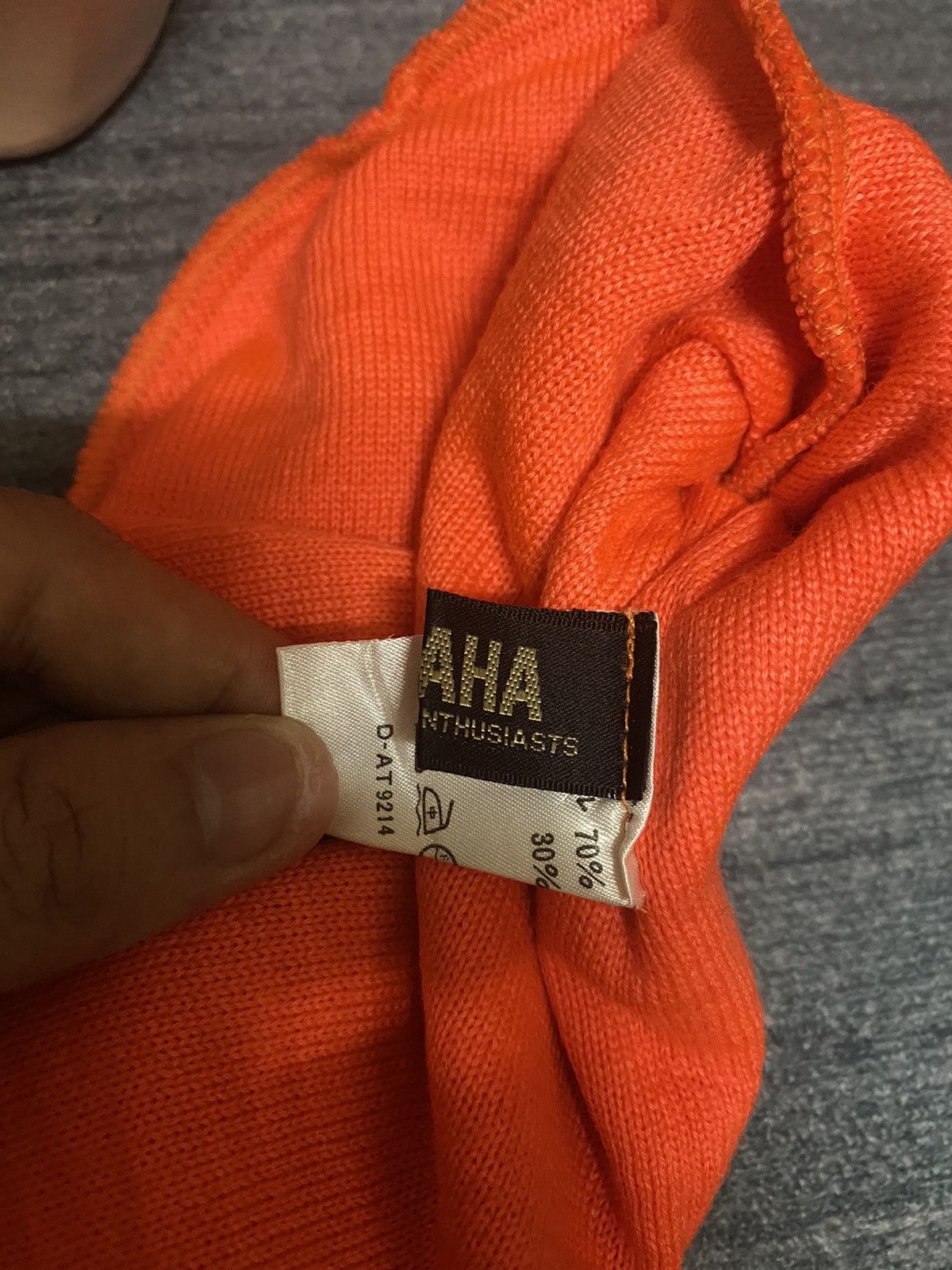 Japanese Brand × Yamaha Yamaha Snow Square Embroidered Beanie Hat Size ONE SIZE - 7 Thumbnail