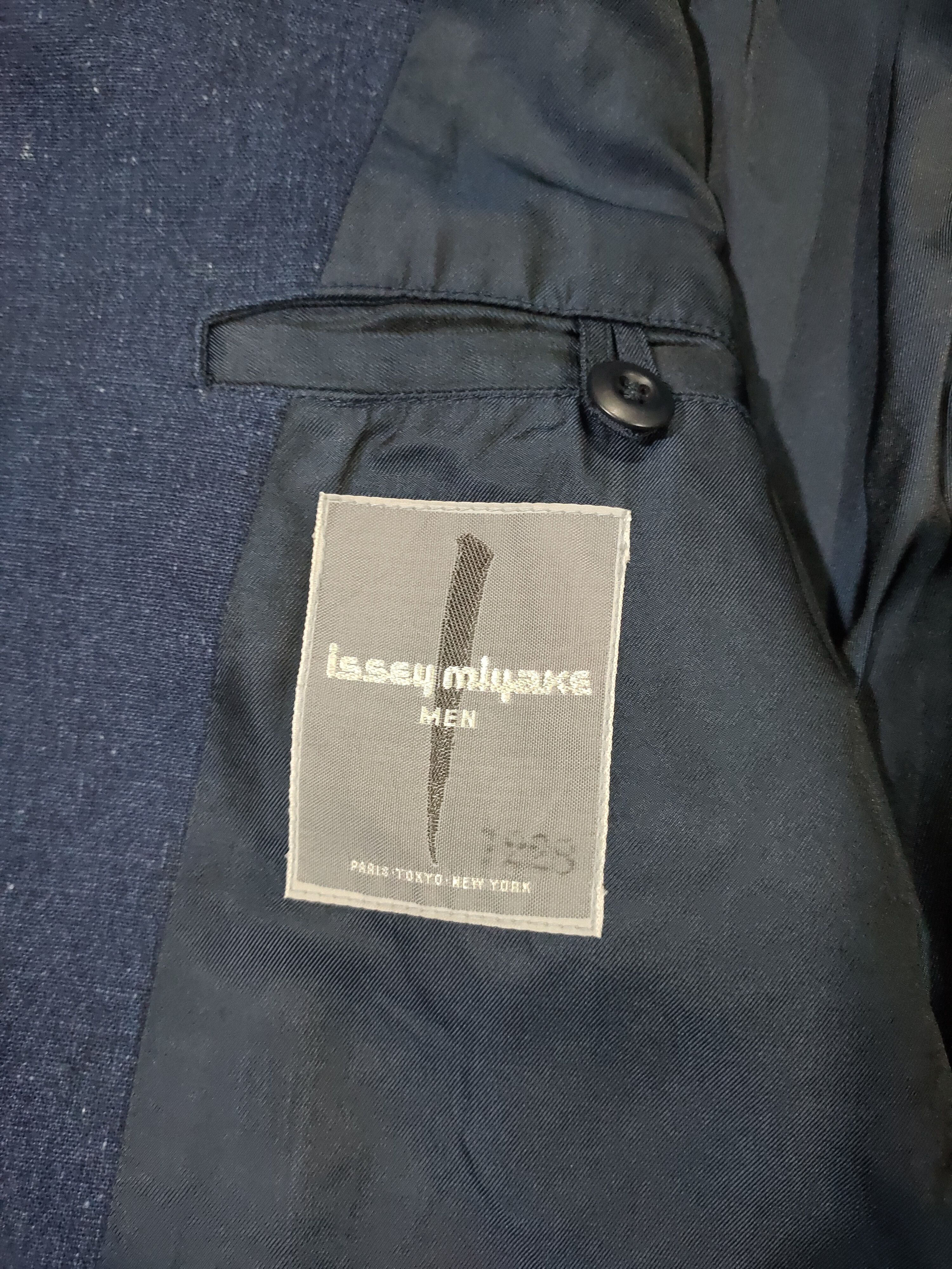 Issey Miyake Issey miyake men jacket wool denim zipper rare Size US S / EU 44-46 / 1 - 16 Thumbnail