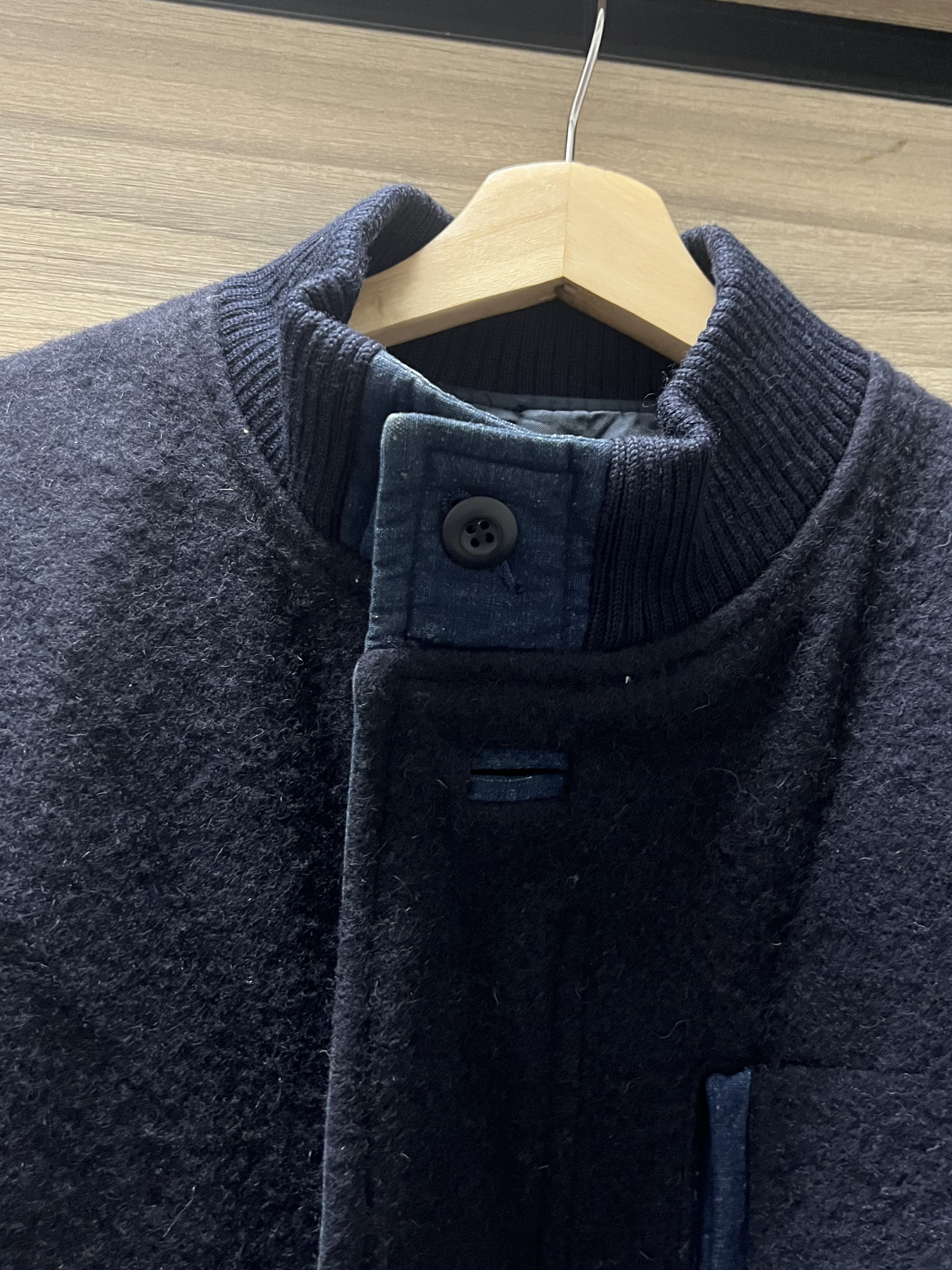 Issey Miyake Issey miyake men jacket wool denim zipper rare Size US S / EU 44-46 / 1 - 3 Thumbnail