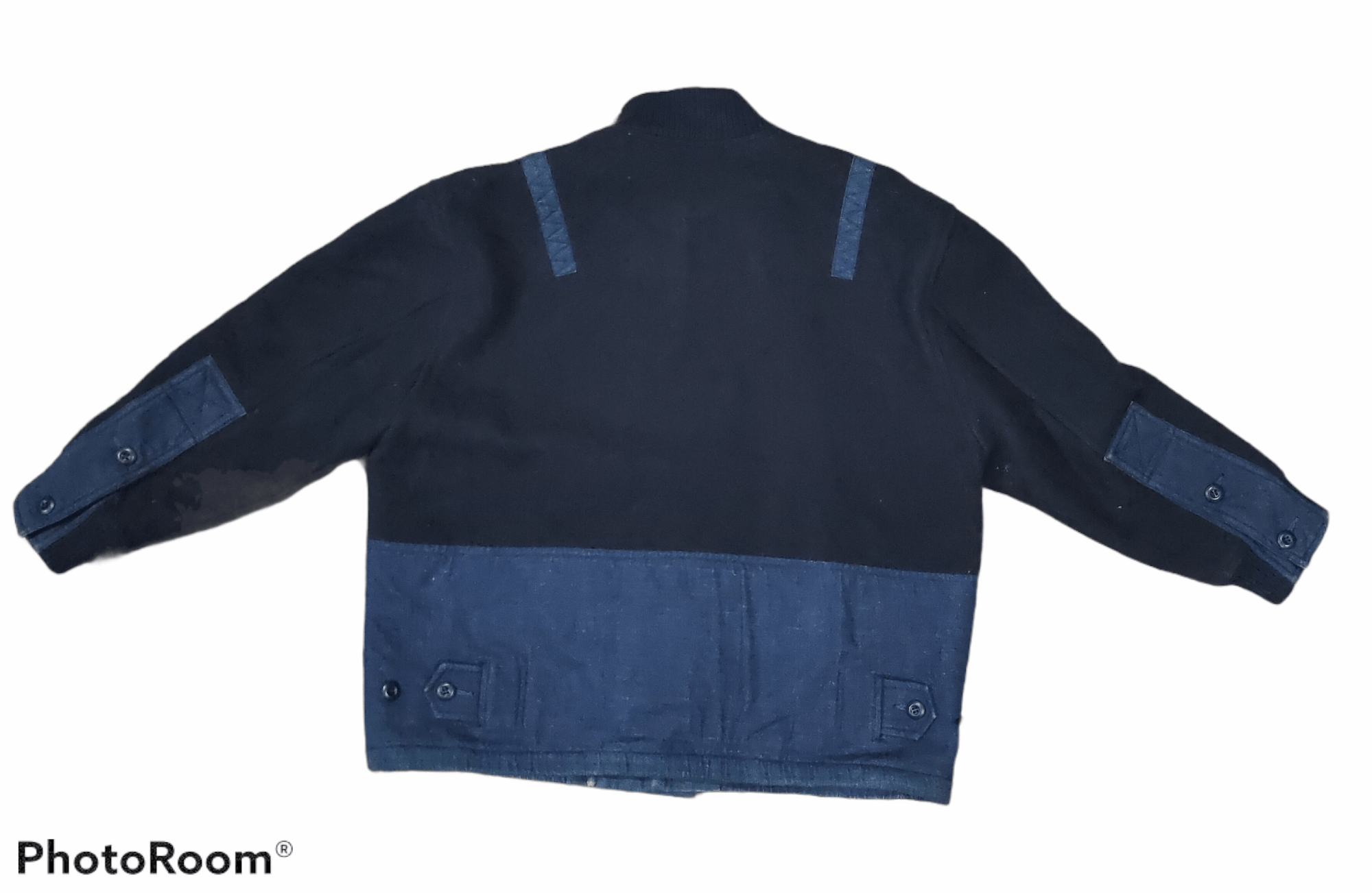 Issey Miyake Issey miyake men jacket wool denim zipper rare Size US S / EU 44-46 / 1 - 15 Thumbnail