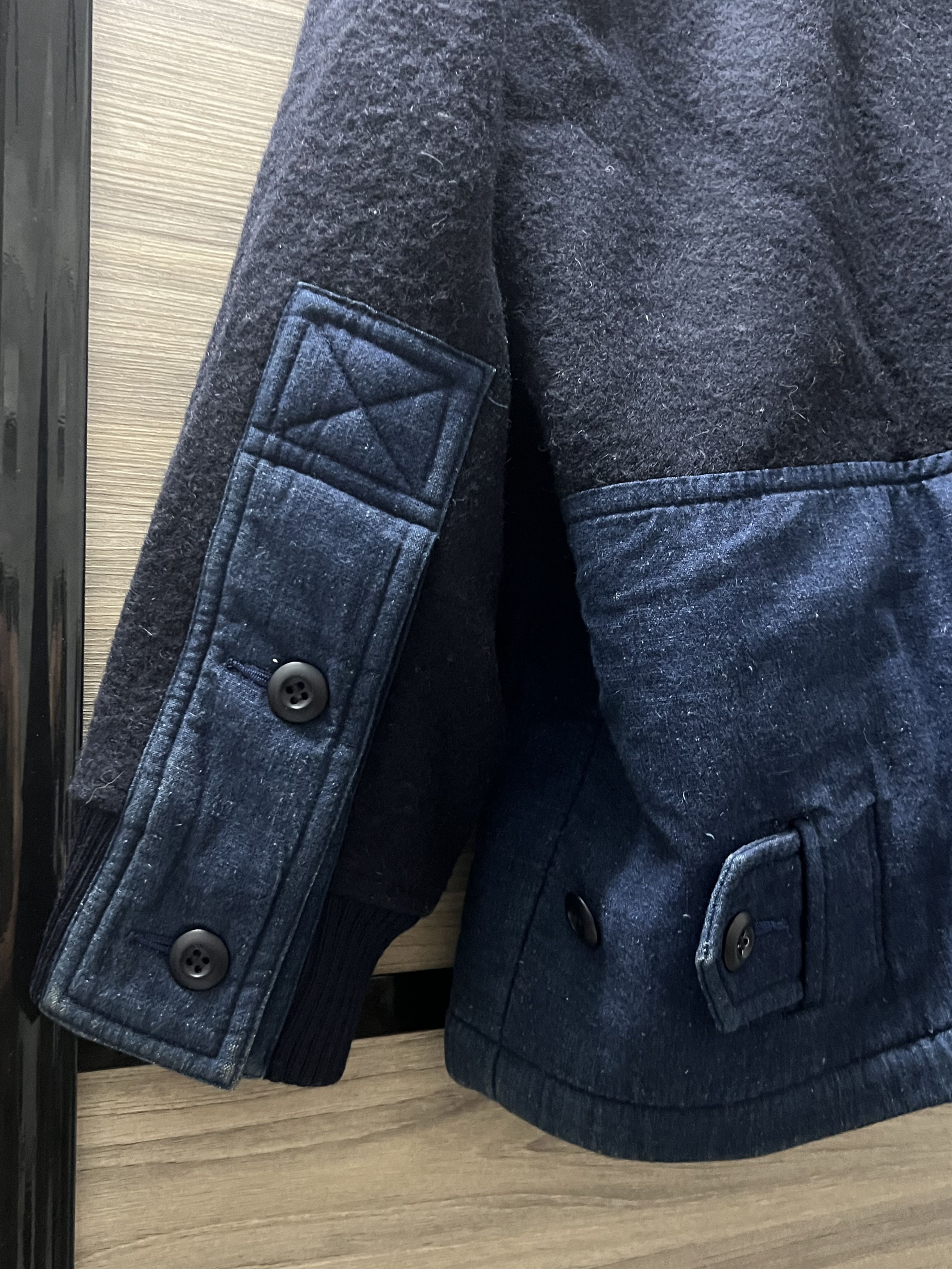 Issey Miyake Issey miyake men jacket wool denim zipper rare Size US S / EU 44-46 / 1 - 4 Thumbnail