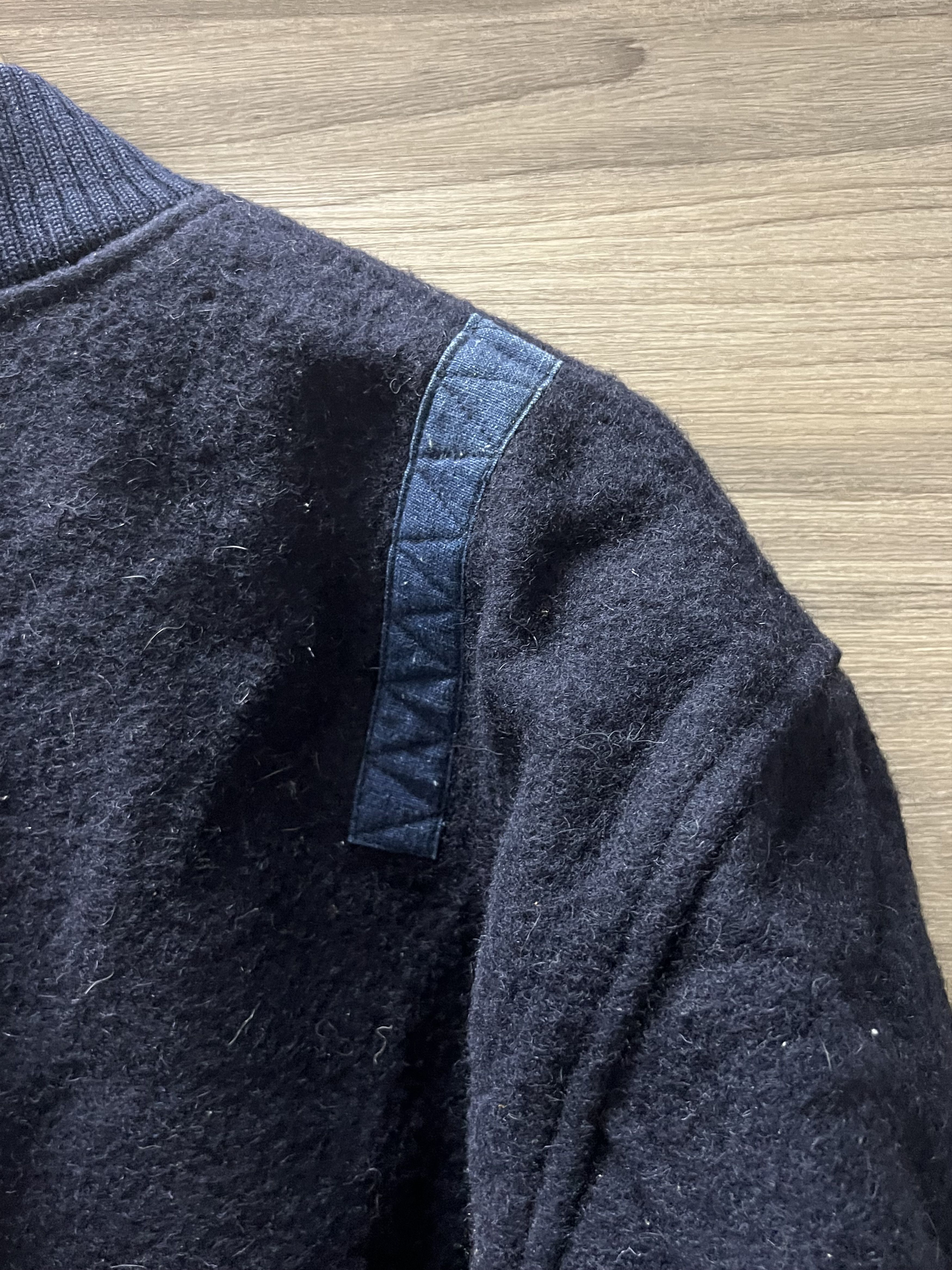 Issey Miyake Issey miyake men jacket wool denim zipper rare Size US S / EU 44-46 / 1 - 6 Thumbnail