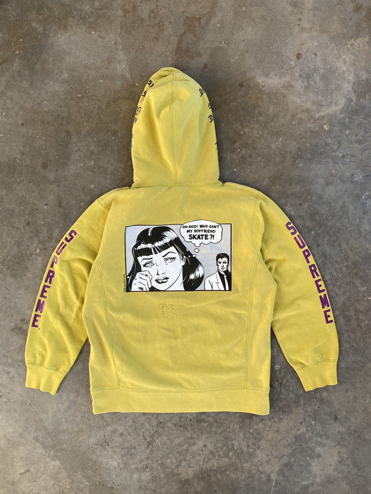 Supreme Supreme x Thrasher “Why Can't My Boyfriend Skate?” Hoodie