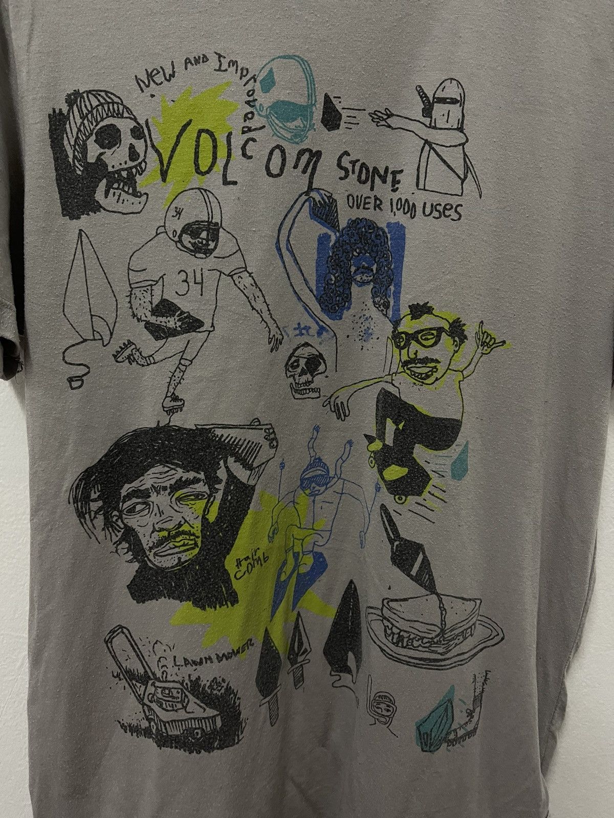 Vintage × Volcom Vintage Volcom Stone Graphic Art Tshirt Size US M / EU 48-50 / 2 - 2 Thumbnail
