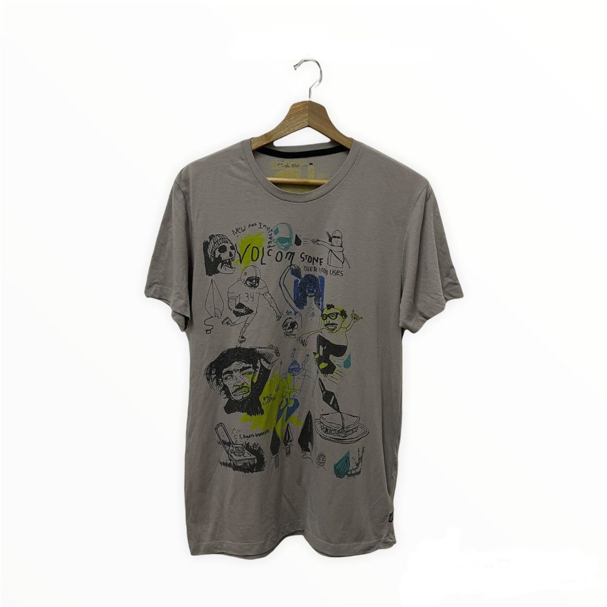 Vintage × Volcom Vintage Volcom Stone Graphic Art Tshirt Size US M / EU 48-50 / 2 - 1 Thumbnail