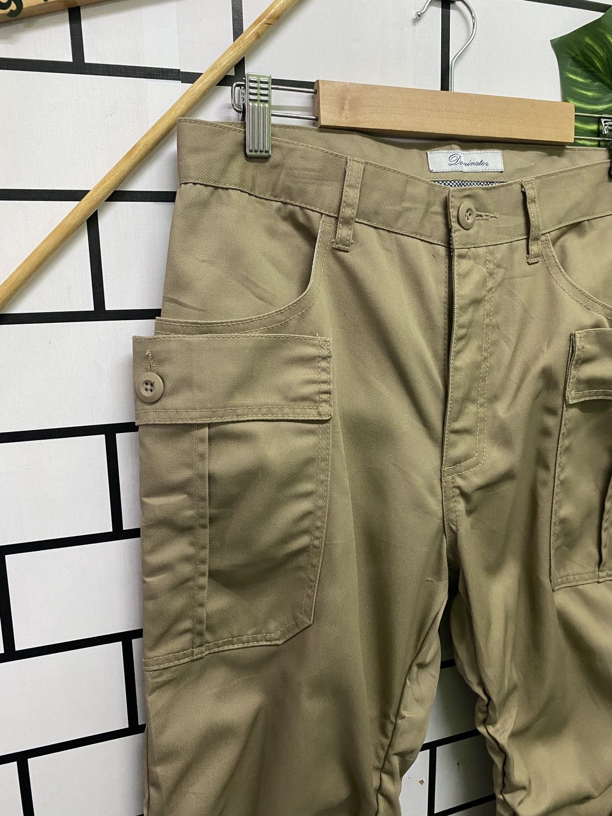 Designer × Japanese Brand Japanese Brand X DOMINATE Cargo Bush Stacked Pant Size US 30 / EU 46 - 11 Thumbnail