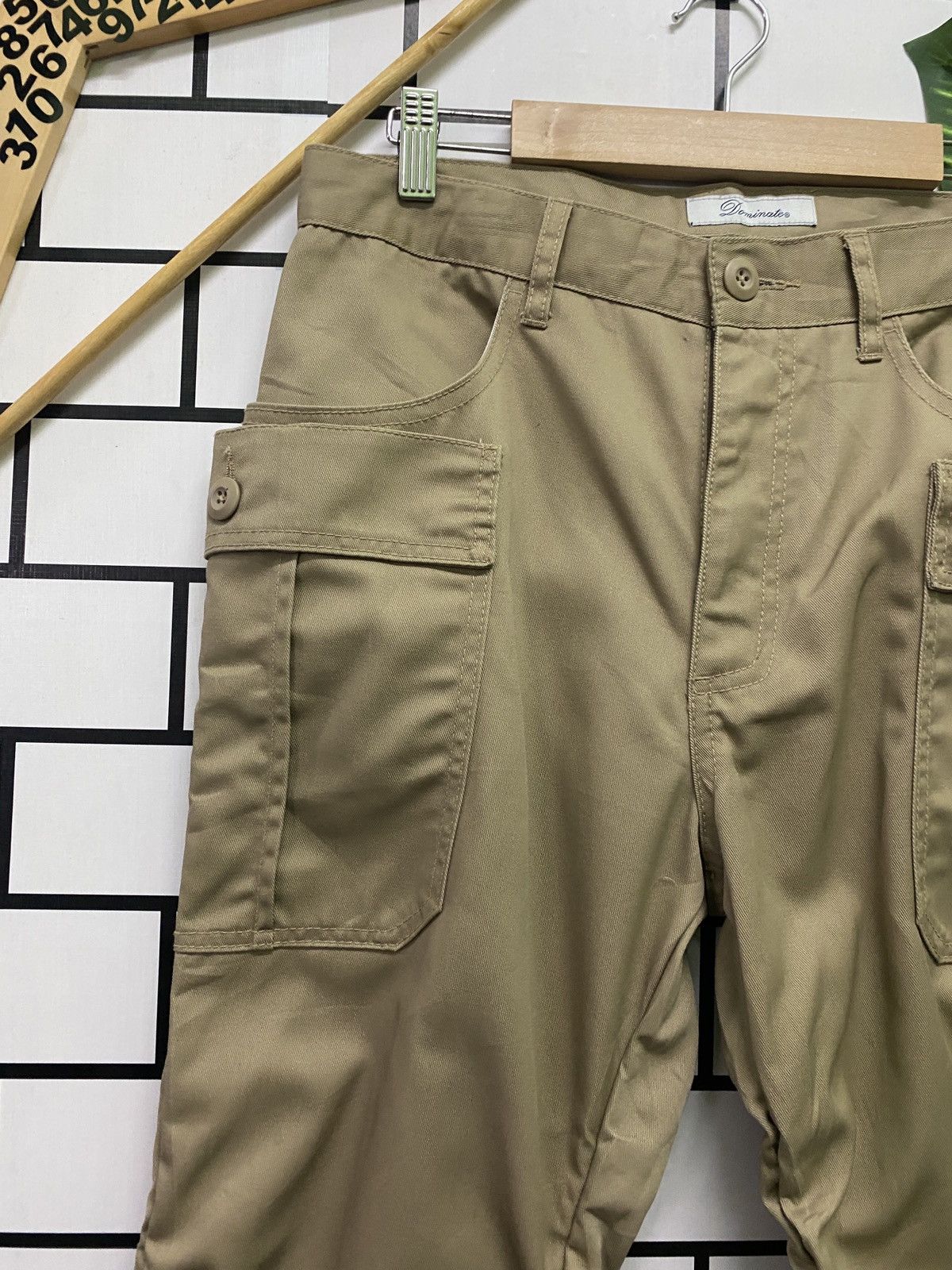 Designer × Japanese Brand Japanese Brand X DOMINATE Cargo Bush Stacked Pant Size US 30 / EU 46 - 4 Thumbnail