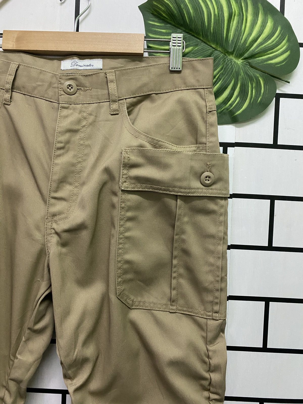 Designer × Japanese Brand Japanese Brand X DOMINATE Cargo Bush Stacked Pant Size US 30 / EU 46 - 5 Thumbnail