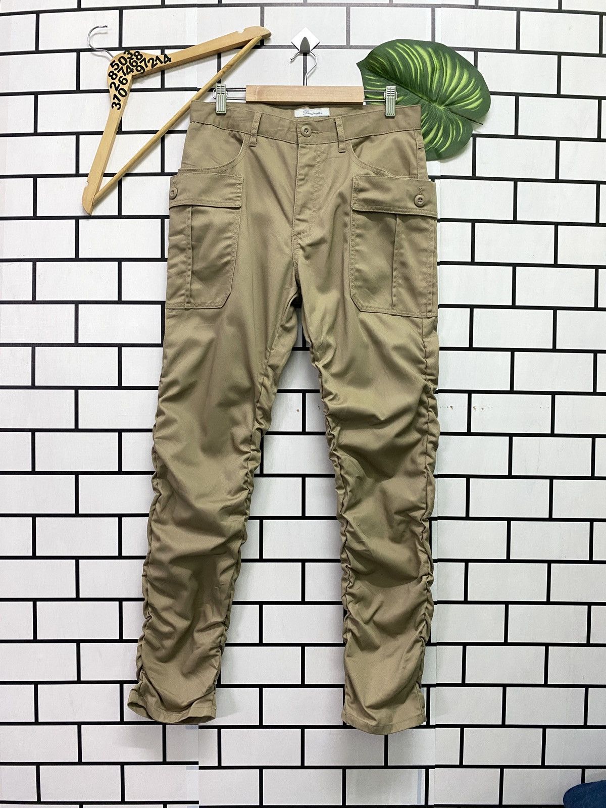 Designer × Japanese Brand Japanese Brand X DOMINATE Cargo Bush Stacked Pant Size US 30 / EU 46 - 1 Thumbnail