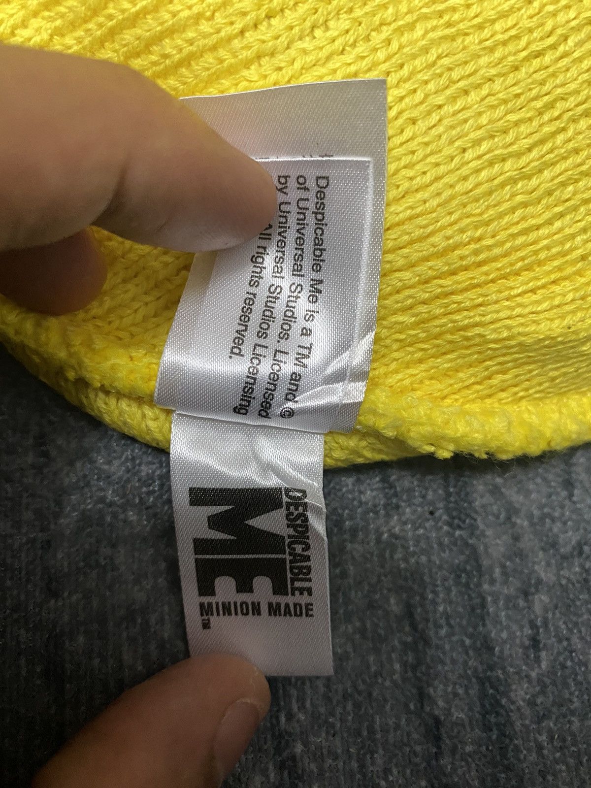Universal Studios Despicable Me film Banana Characters Nice design Beanie Hat Size ONE SIZE - 8 Thumbnail
