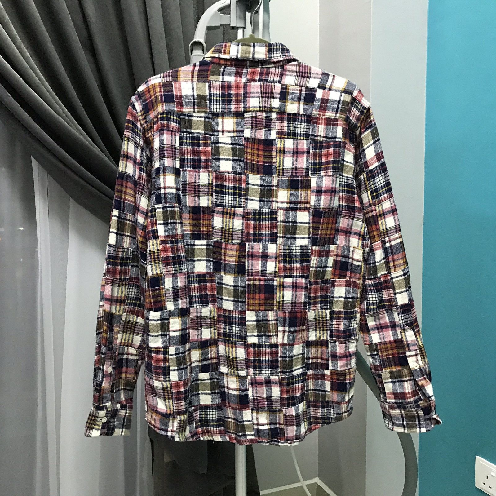 Japanese Brand Japanese Brand Union Station UStn Patchwork Flannel Shirt Size US M / EU 48-50 / 2 - 4 Thumbnail