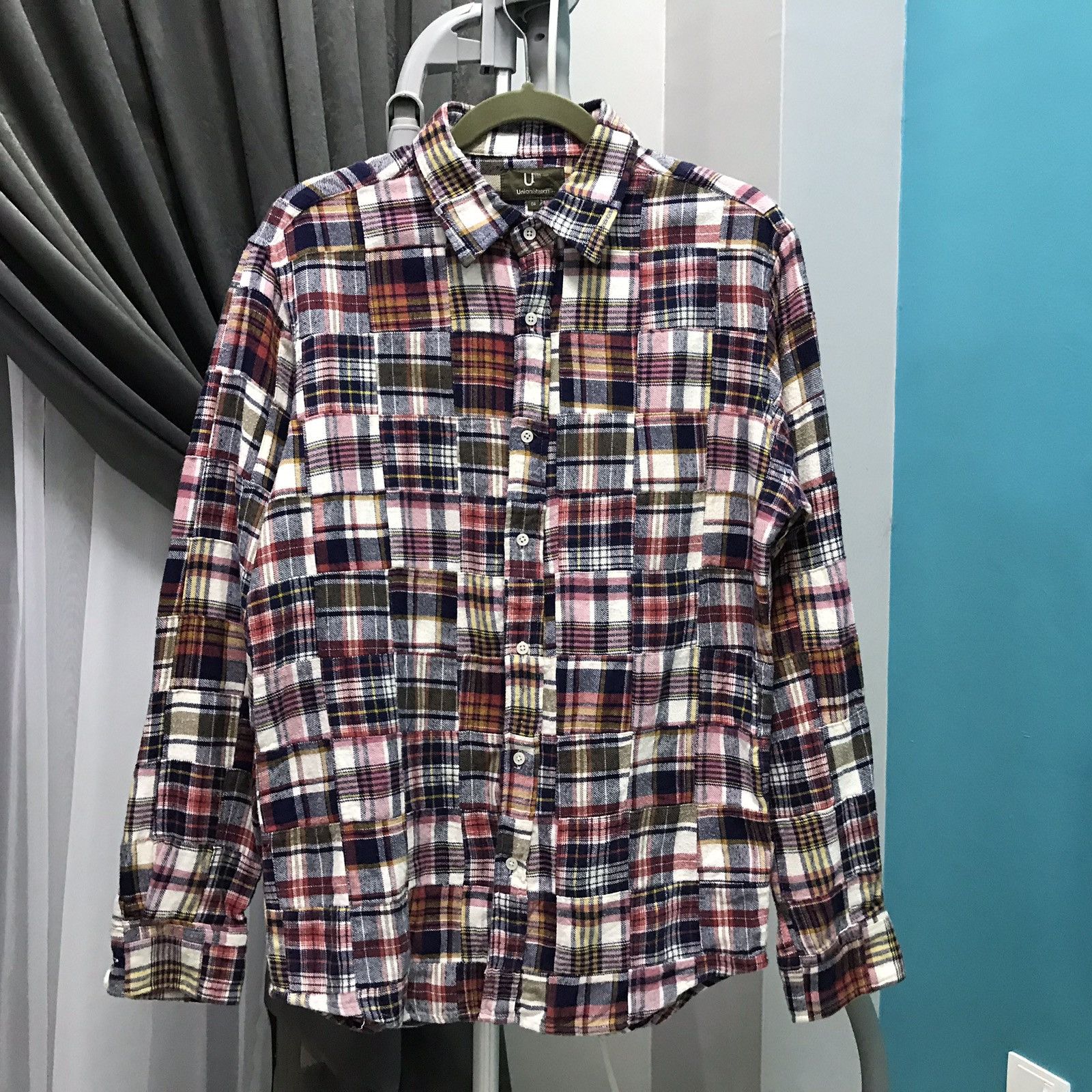 Japanese Brand Japanese Brand Union Station UStn Patchwork Flannel Shirt Size US M / EU 48-50 / 2 - 1 Thumbnail
