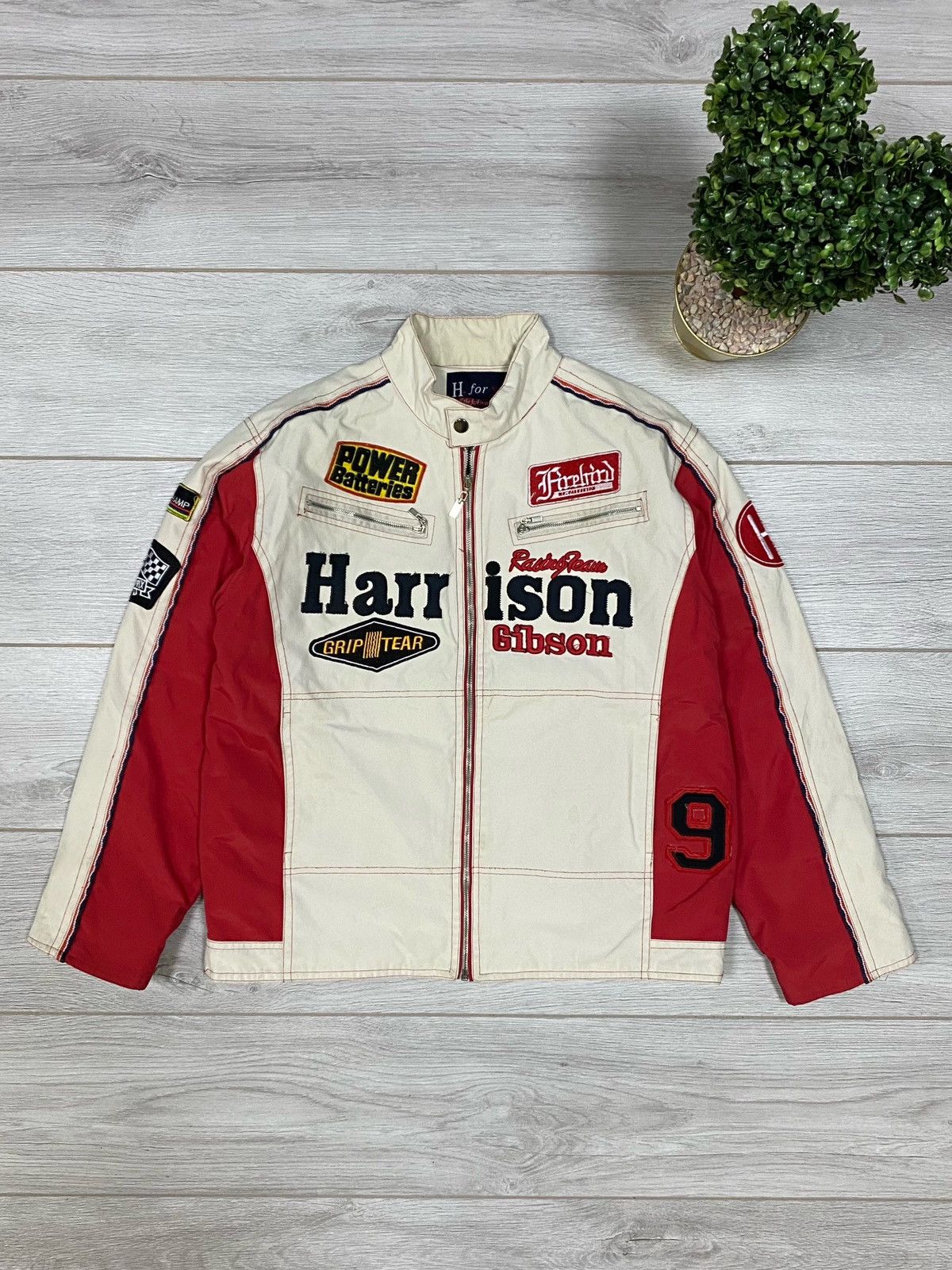 Harrison Gibson vintage racing jacket Dare Devil