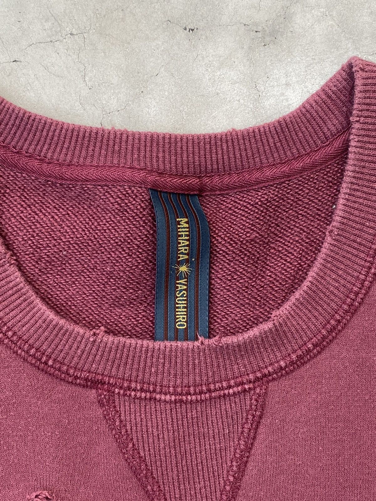 Maison MIHARA YASUHIRO Miharayasuhiro Distressed Damaged Crewneck Size US M / EU 48-50 / 2 - 8 Thumbnail
