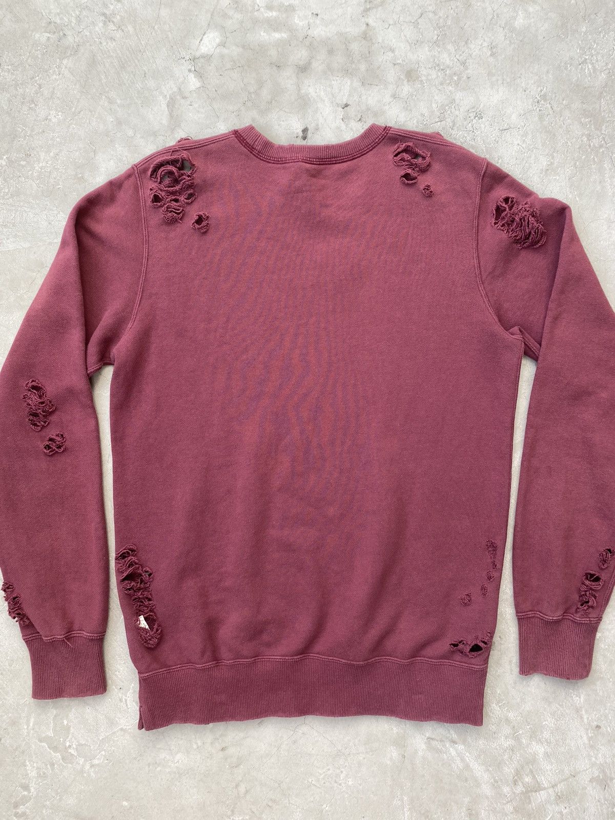 Maison MIHARA YASUHIRO Miharayasuhiro Distressed Damaged Crewneck Size US M / EU 48-50 / 2 - 6 Thumbnail