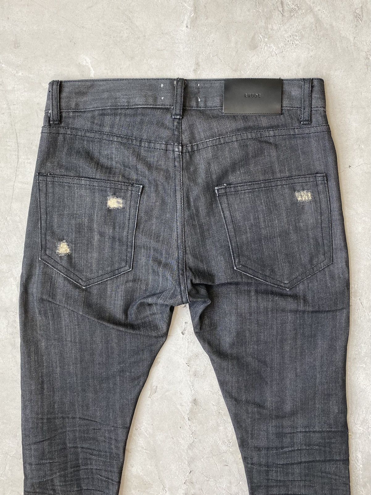 Rhude Rhude Distressed Rhamone Denims Size US 28 / EU 44 - 6 Thumbnail