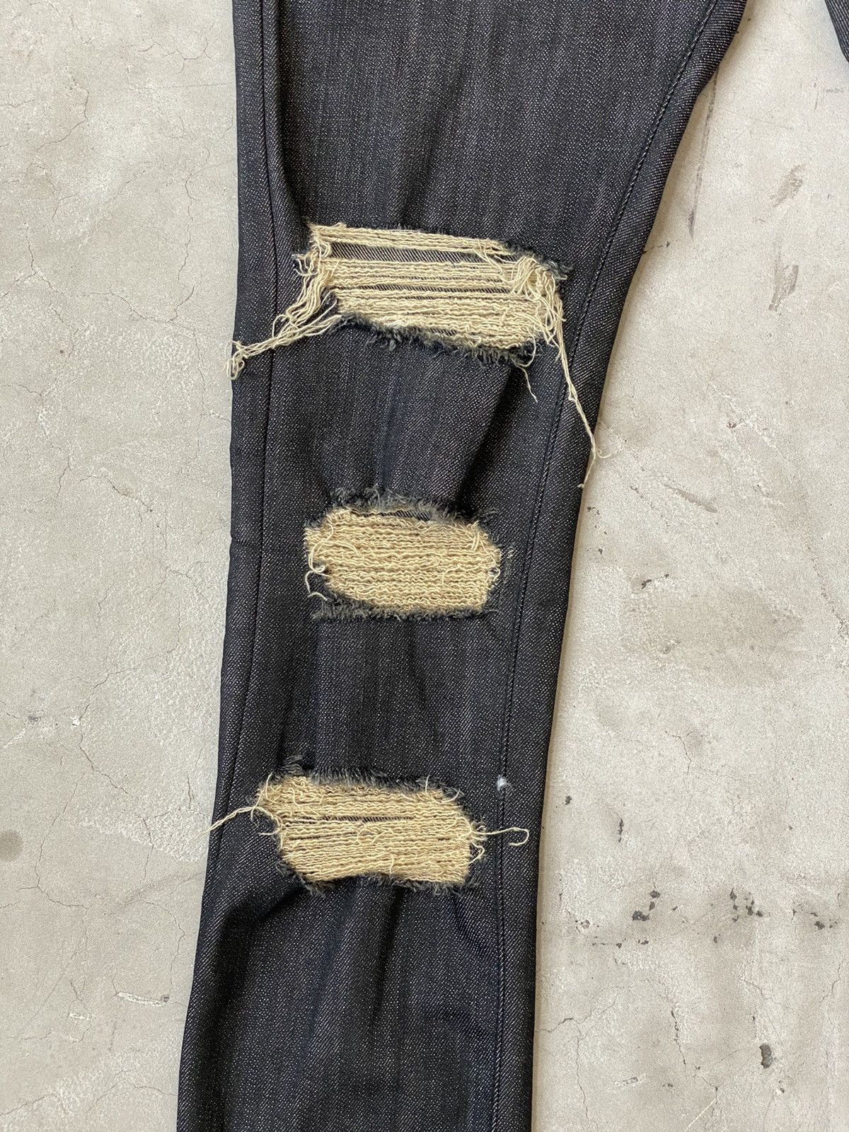 Rhude Rhude Distressed Rhamone Denims Size US 28 / EU 44 - 4 Thumbnail