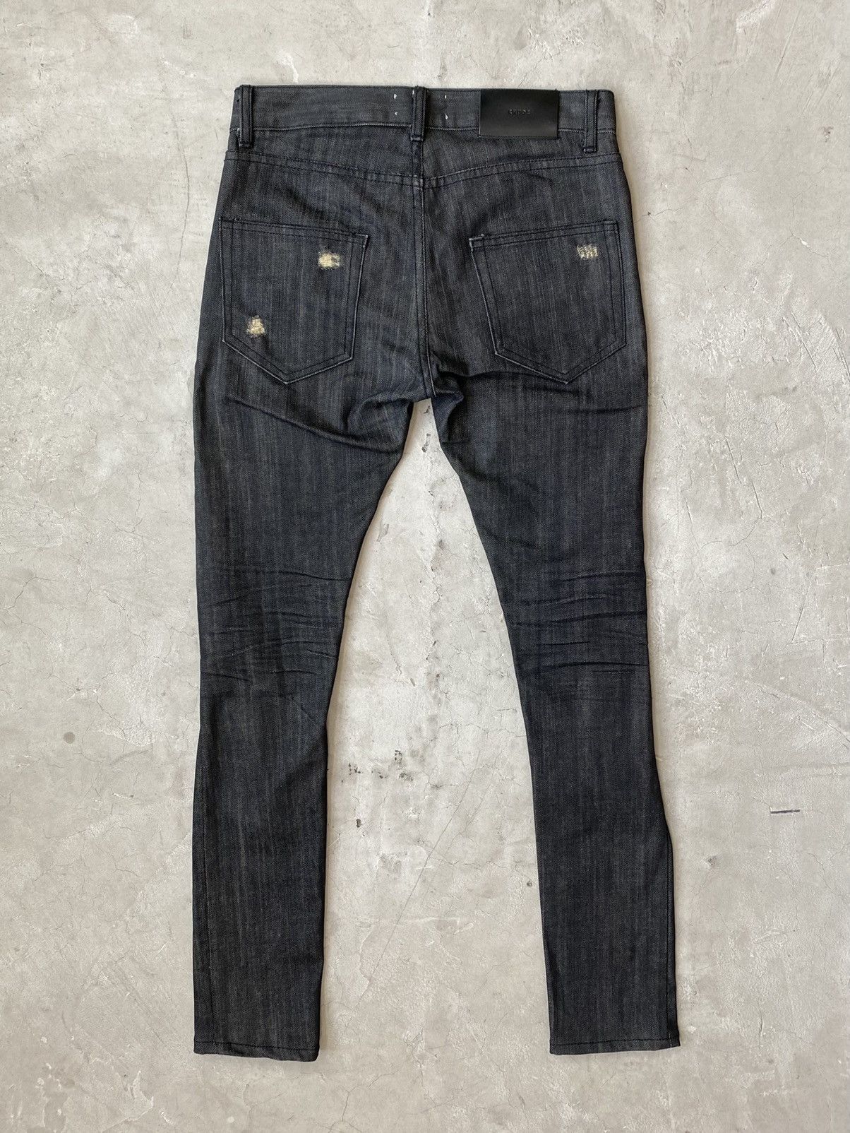 Rhude Rhude Distressed Rhamone Denims Size US 28 / EU 44 - 2 Thumbnail