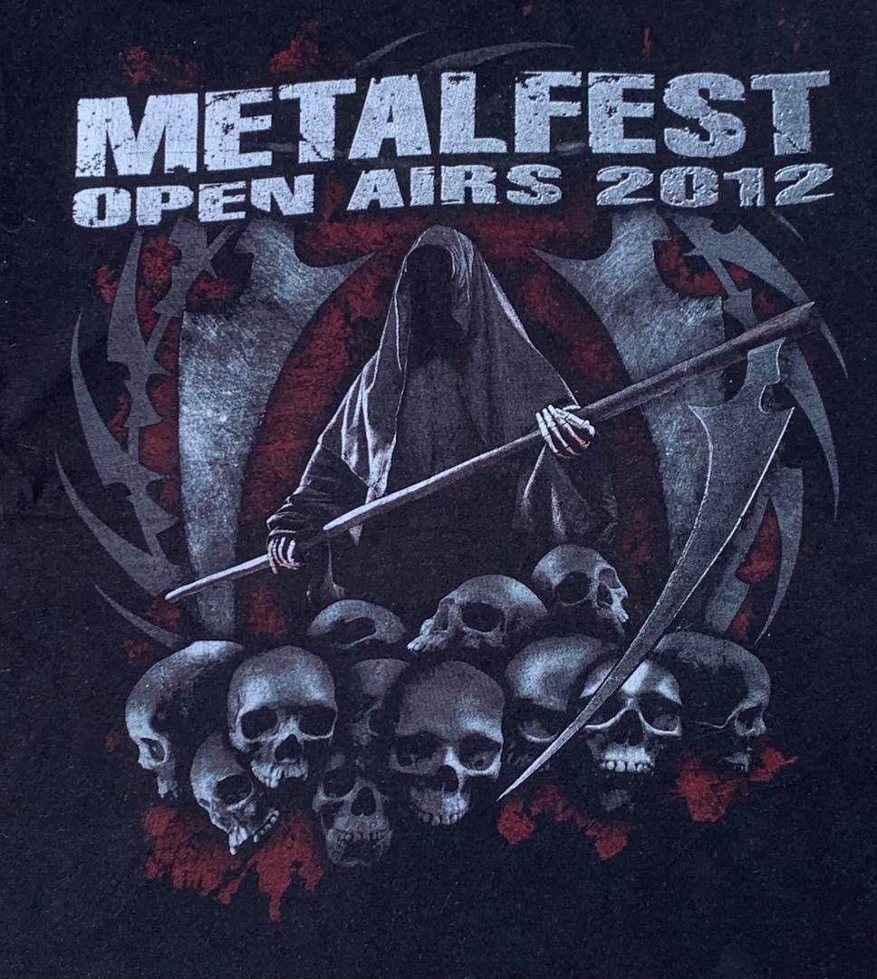 Band Tees Vintage Tee D - 22 Metalfest Size US L / EU 52-54 / 3 - 2 Thumbnail