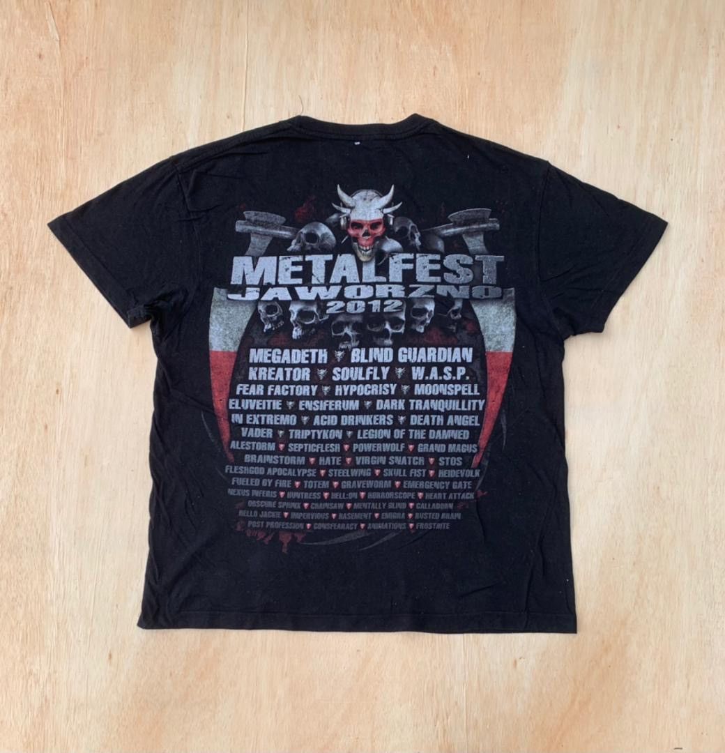 Band Tees Vintage Tee D - 22 Metalfest Size US L / EU 52-54 / 3 - 3 Thumbnail