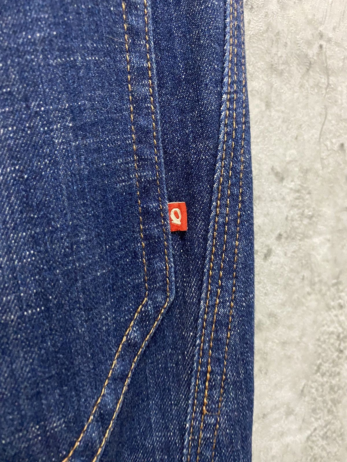 Designer × Japanese Brand Vintage Qumma japan Reconstructed Skinny Baggy Denim Size US 32 / EU 48 - 15 Thumbnail