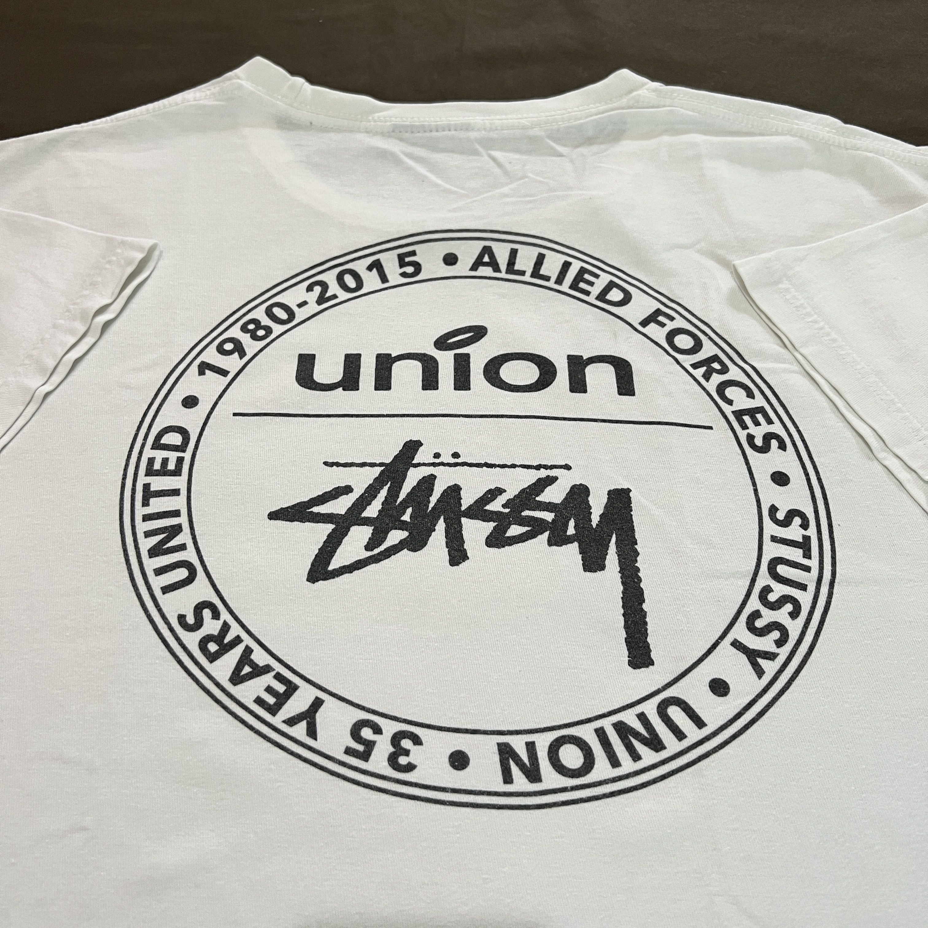 Stussy Stussy X Union Nyc 35th Anniversary Tee Shirt | Grailed