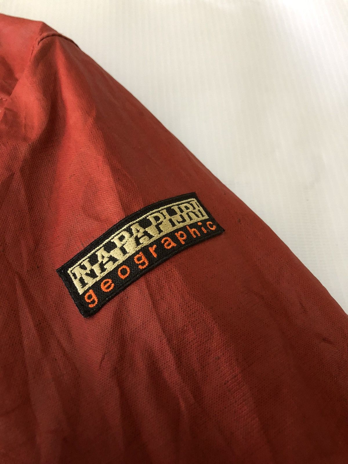 Napapijri 💥🔥Stunning LEATHER NAPAPIJRI GEO Patch Pockets Color Block Size US XL / EU 56 / 4 - 5 Thumbnail