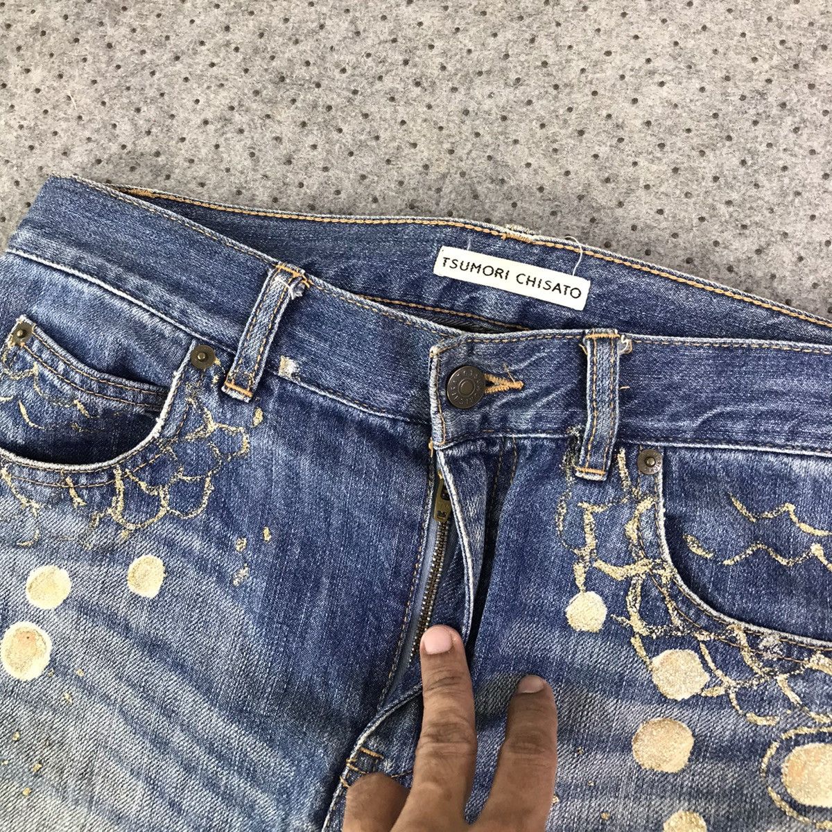 20471120 Vintage tsumori chisato issey miyake jeans Size US 29 - 6 Thumbnail