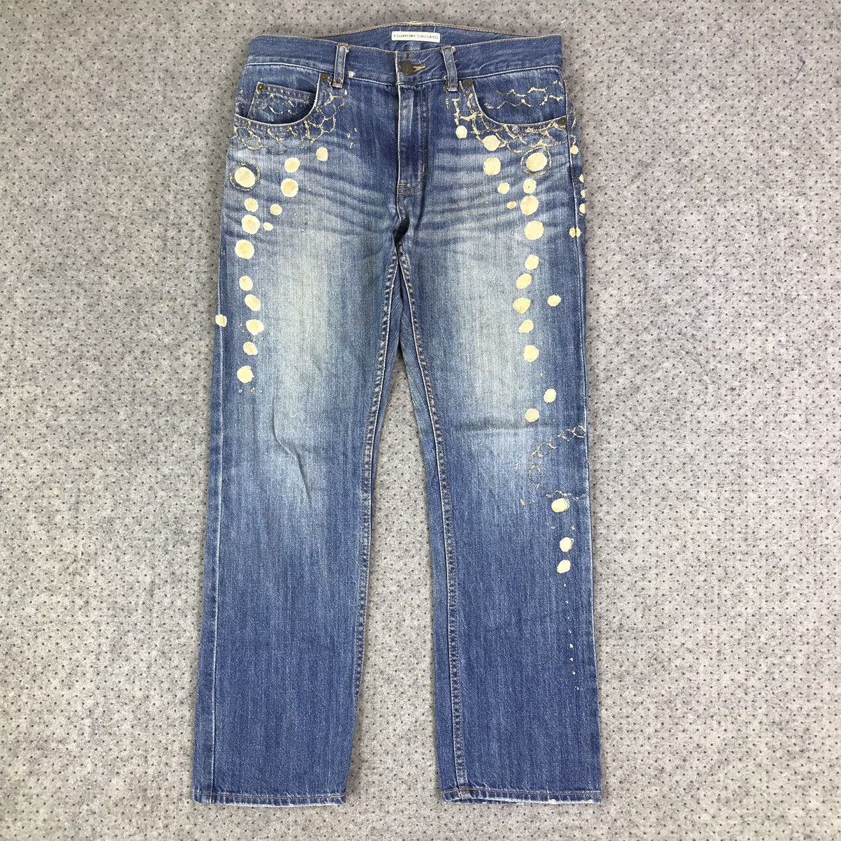 20471120 Vintage tsumori chisato issey miyake jeans Size US 29 - 1 Thumbnail