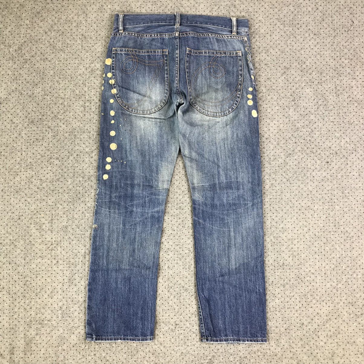 20471120 Vintage tsumori chisato issey miyake jeans Size US 29 - 4 Thumbnail