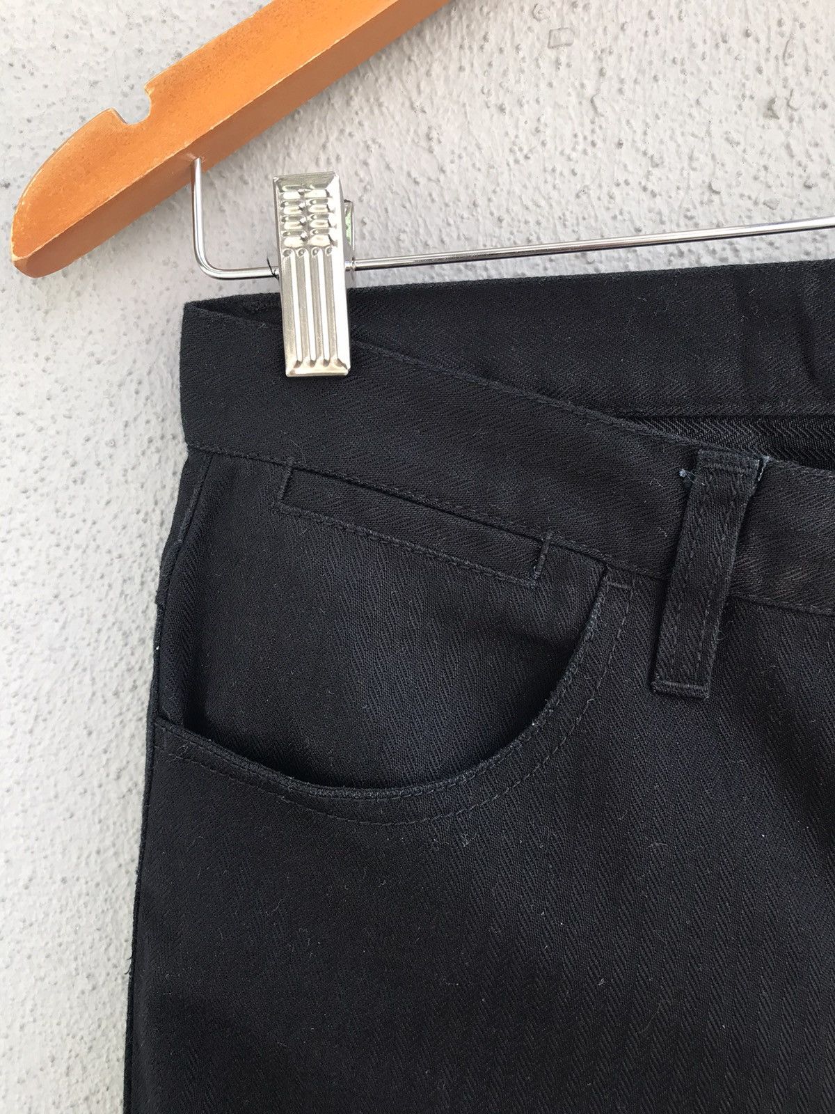 JUN MEN Japanese Designer JUN MEN Herringbone Twill Trouser Pants Size US 30 / EU 46 - 5 Thumbnail