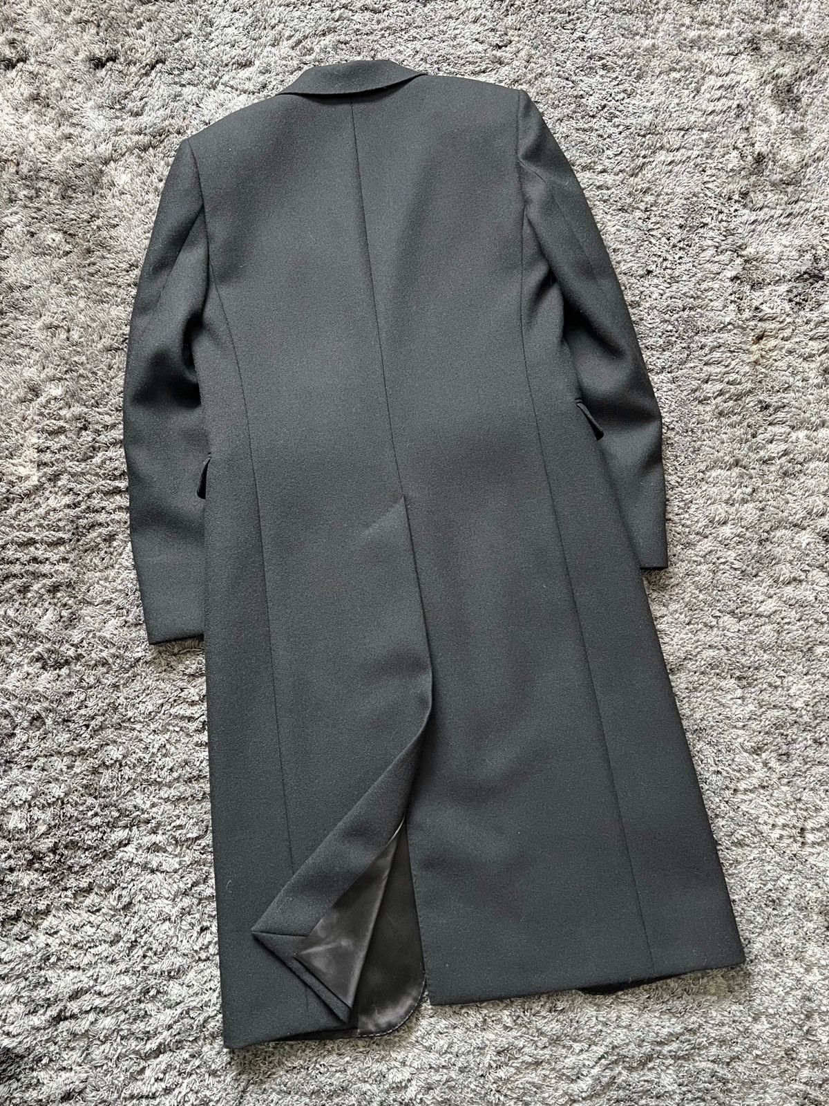 Hedi Slimane × Saint Laurent Paris 16FW 70’s Peaked Satin Lapel Coat sz44 Size US S / EU 44-46 / 1 - 6 Thumbnail