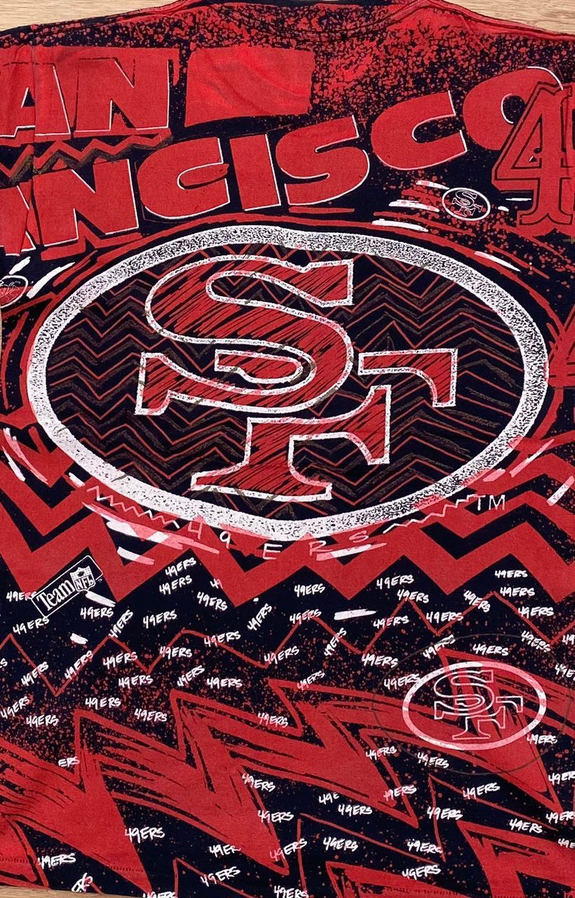 NFL × Vintage vintage tee D - 21 San Francisco 49ers Size US M / EU 48-50 / 2 - 2 Thumbnail