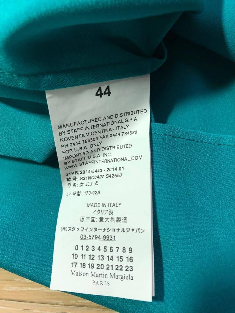 Maison Margiela ⚡️QUICK SALE⚡️2014 Maison Martin Margiela blue Top Tshirt Size M / US 6-8 / IT 42-44 - 3 Thumbnail