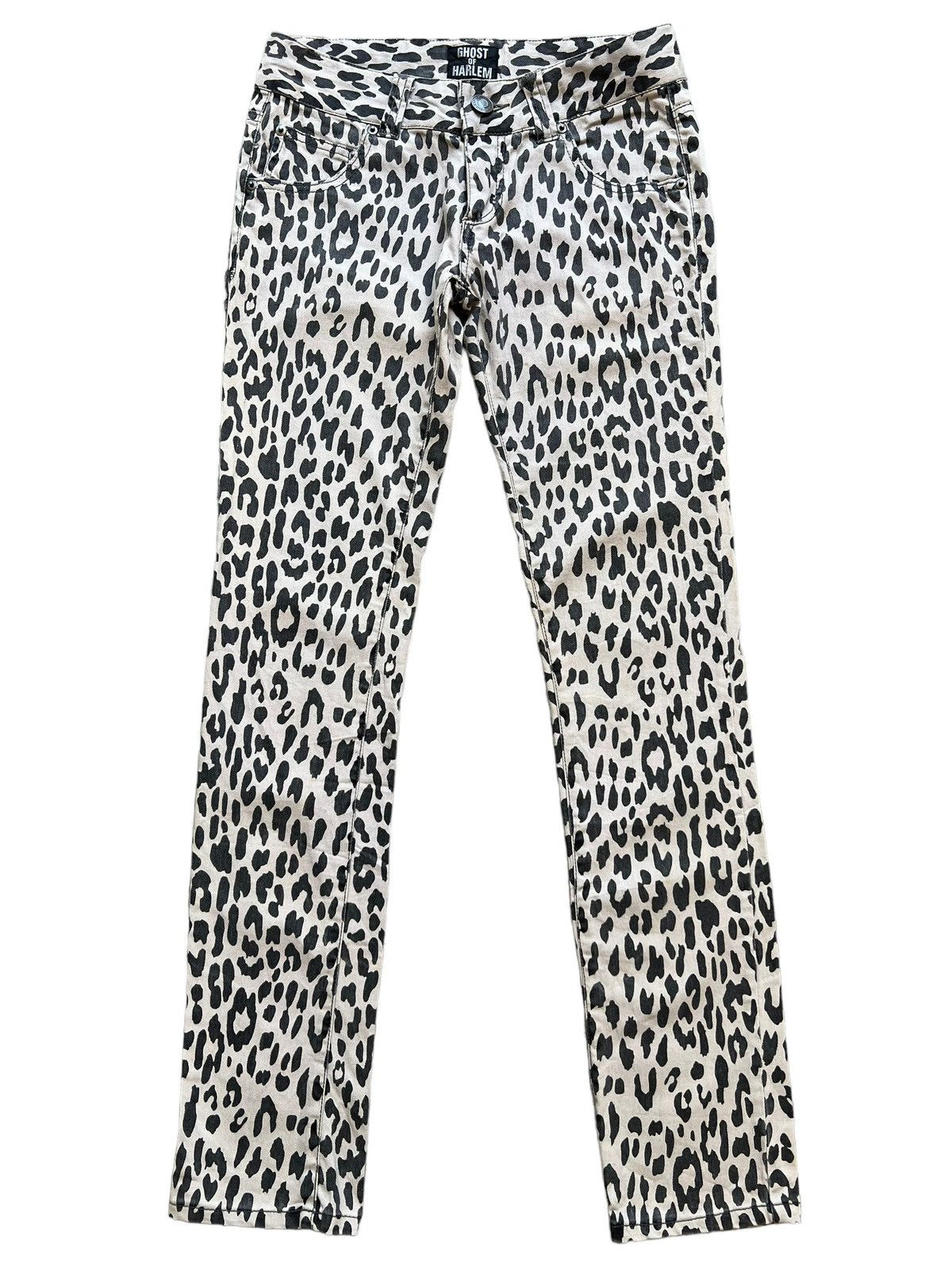image of Malcolm Mclaren x Seditionaries Japanese Ghost Of Halem Leopard Pants 28X31, Women's
