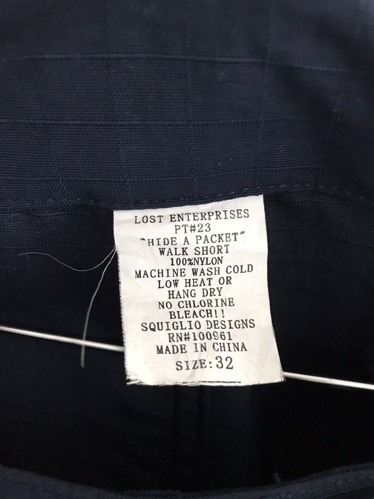 Lost Enterprises Lost Enterprise `Hide A Packet’ Hidden Pocket Pants Size US 32 / EU 48 - 12 Thumbnail