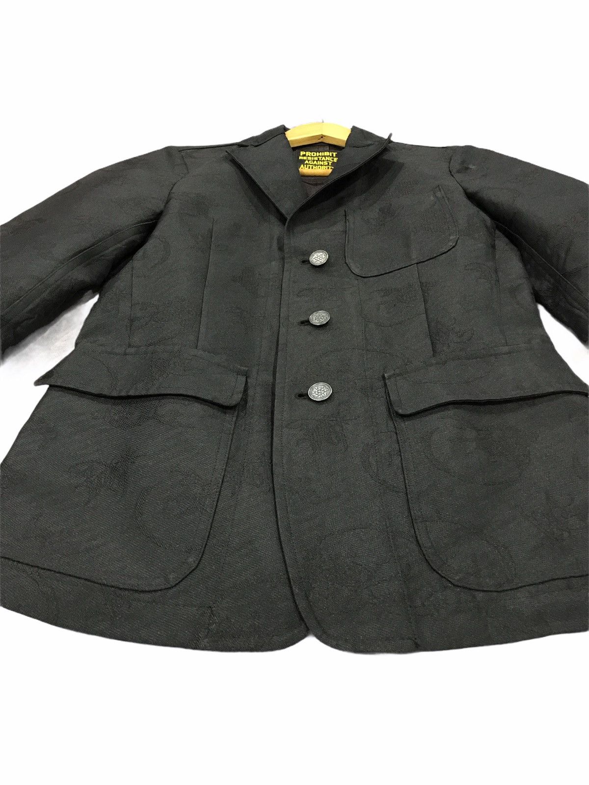 Japanese Brand PBHT PROHIBIT Osaka Japan Full Skull Monogram Jacket Size US S / EU 44-46 / 1 - 2 Thumbnail