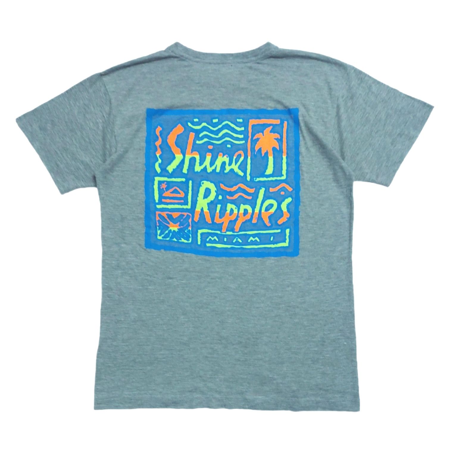 Vintage RARE! VTG 90s SHINE RIPPLES MIAMI SURF TEE Size US M / EU 48-50 / 2 - 1 Thumbnail