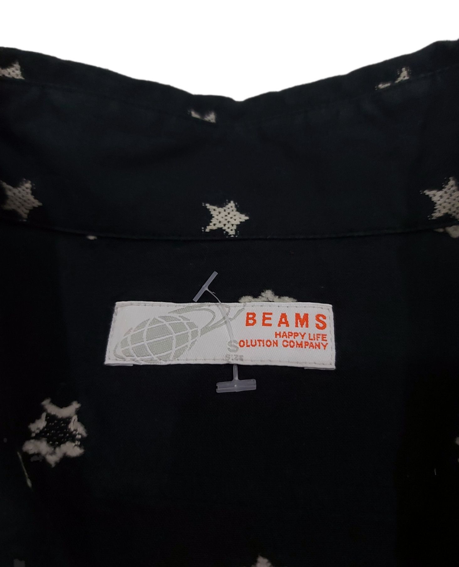 Beams Plus × Designer × Japanese Brand RARE! BEAMS JAPAN STAR PATCHES ALLOVER SHIRT Size US M / EU 48-50 / 2 - 7 Thumbnail