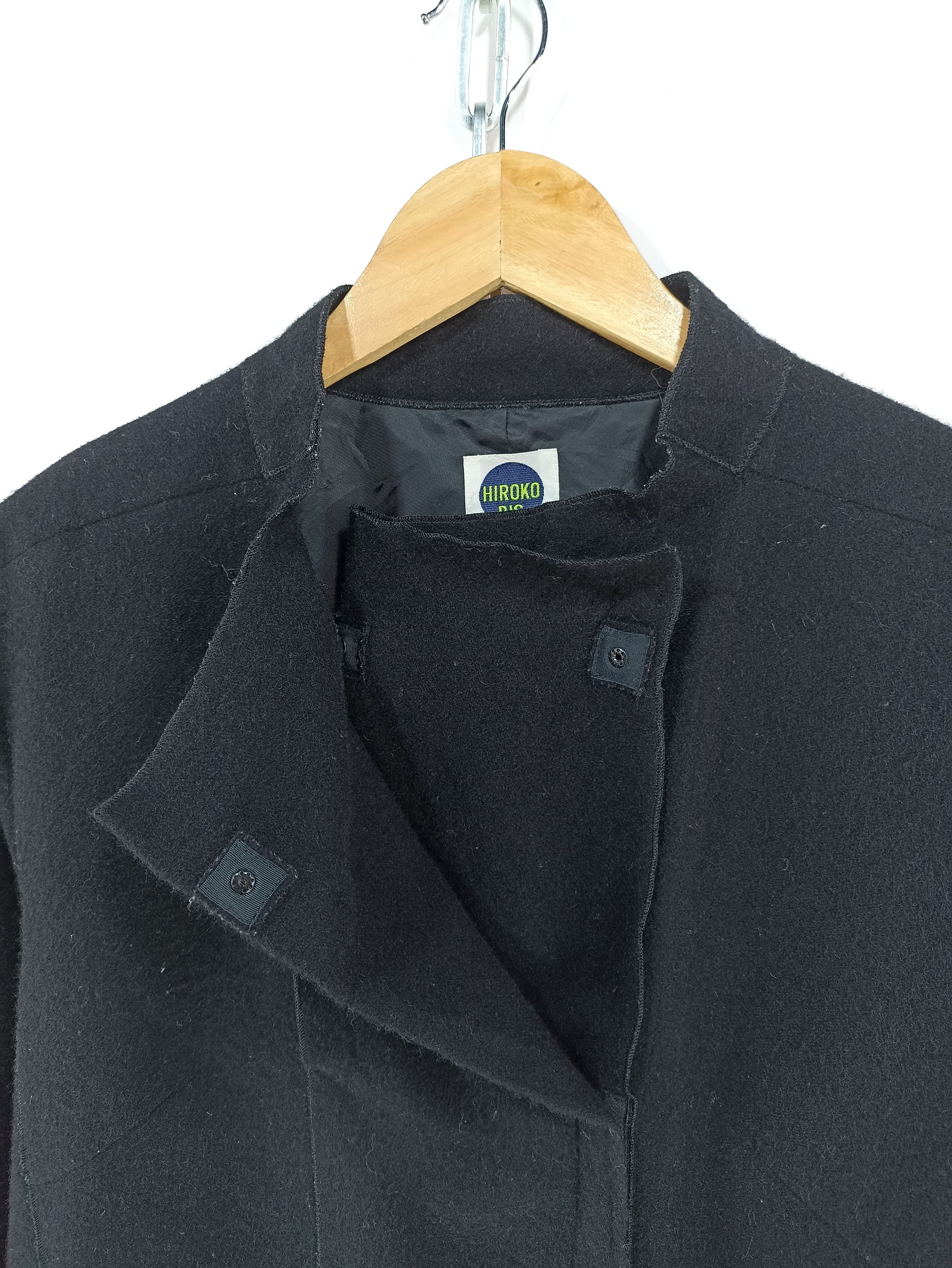 Designer × Hiroko Koshino Homme × Japanese Brand Hiroko Bis Hiroko Koshino Wool Jacket Size US S / EU 44-46 / 1 - 5 Thumbnail