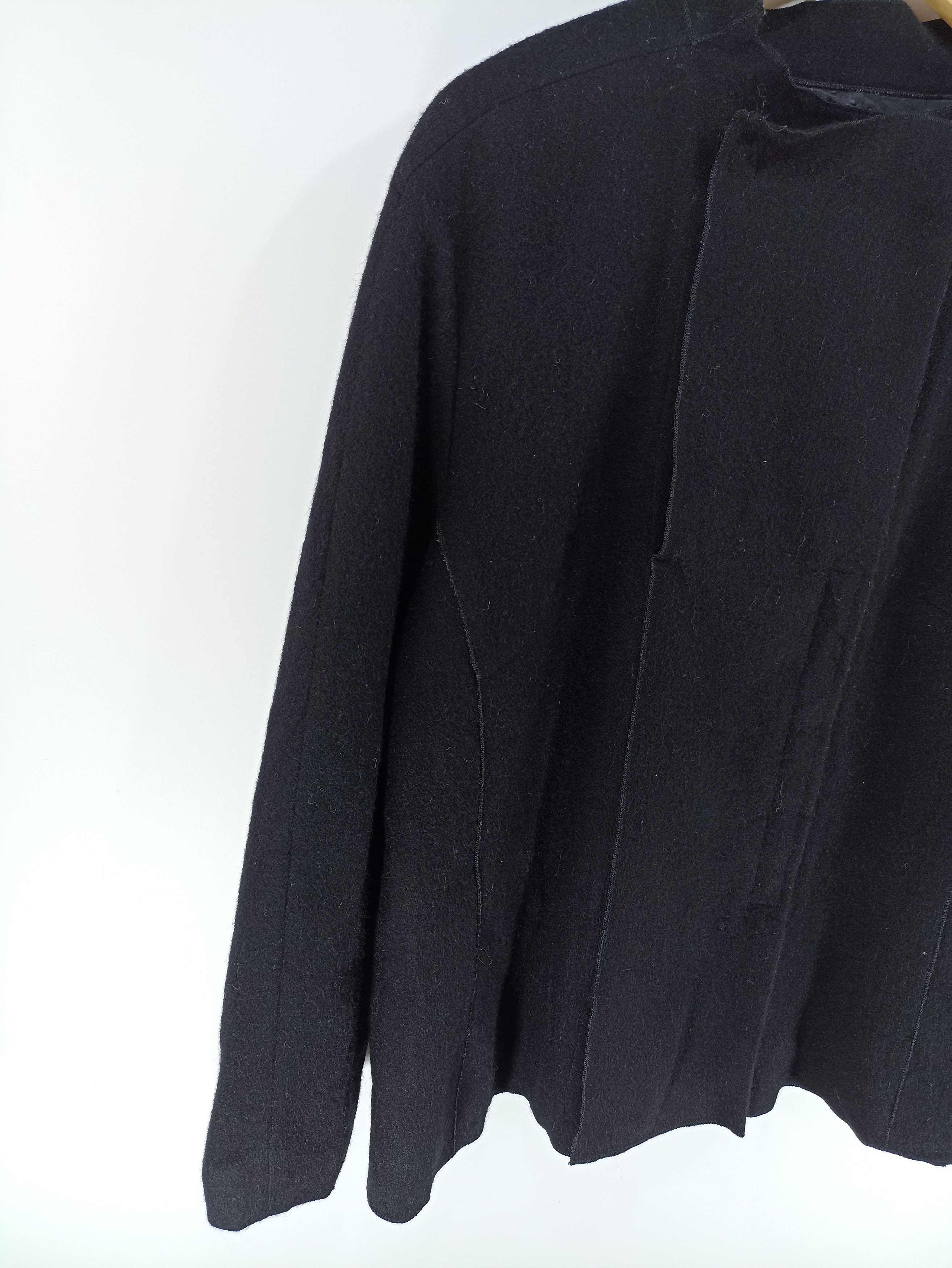 Designer × Hiroko Koshino Homme × Japanese Brand Hiroko Bis Hiroko Koshino Wool Jacket Size US S / EU 44-46 / 1 - 3 Thumbnail