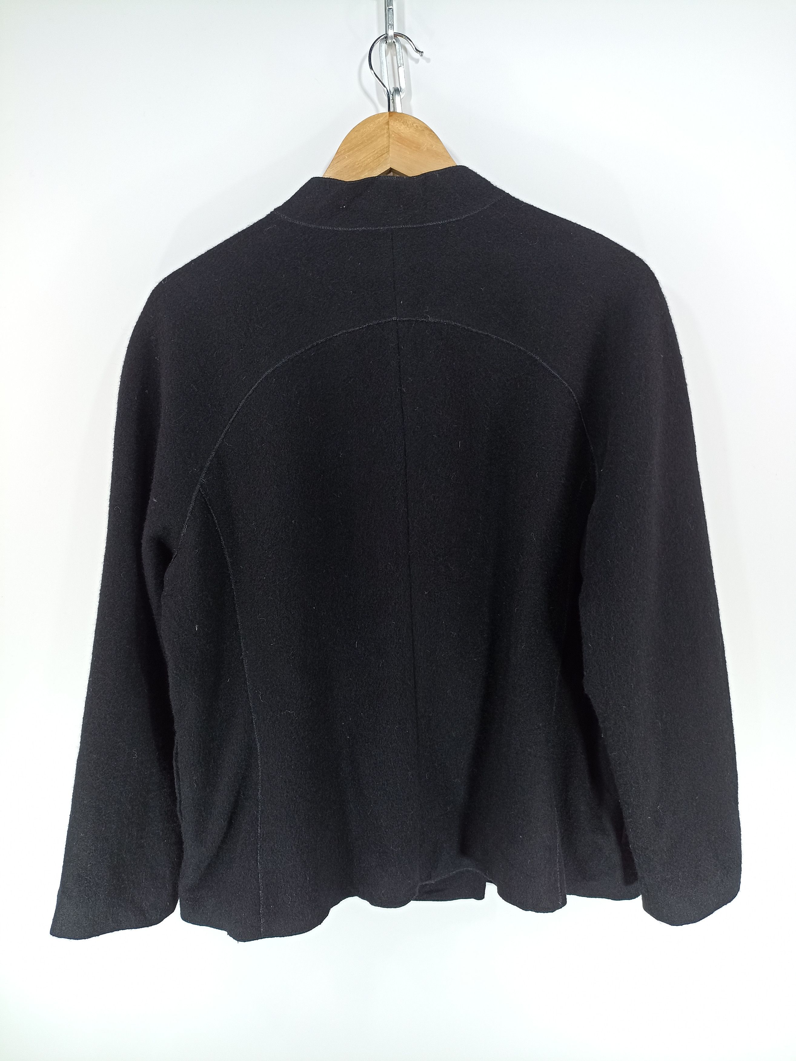 Designer × Hiroko Koshino Homme × Japanese Brand Hiroko Bis Hiroko Koshino Wool Jacket Size US S / EU 44-46 / 1 - 4 Thumbnail