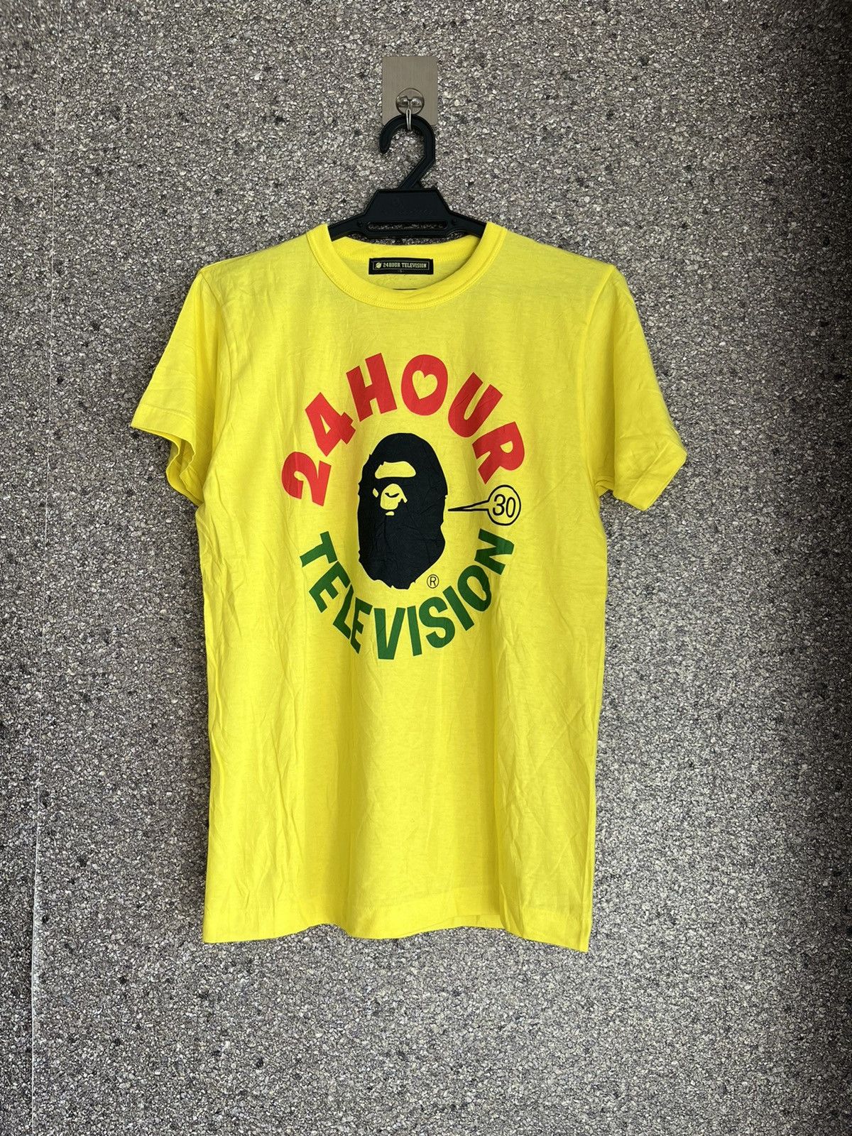 image of Vintage 24 Hour Television Ft11 in Yellow, Men's (Size Small)