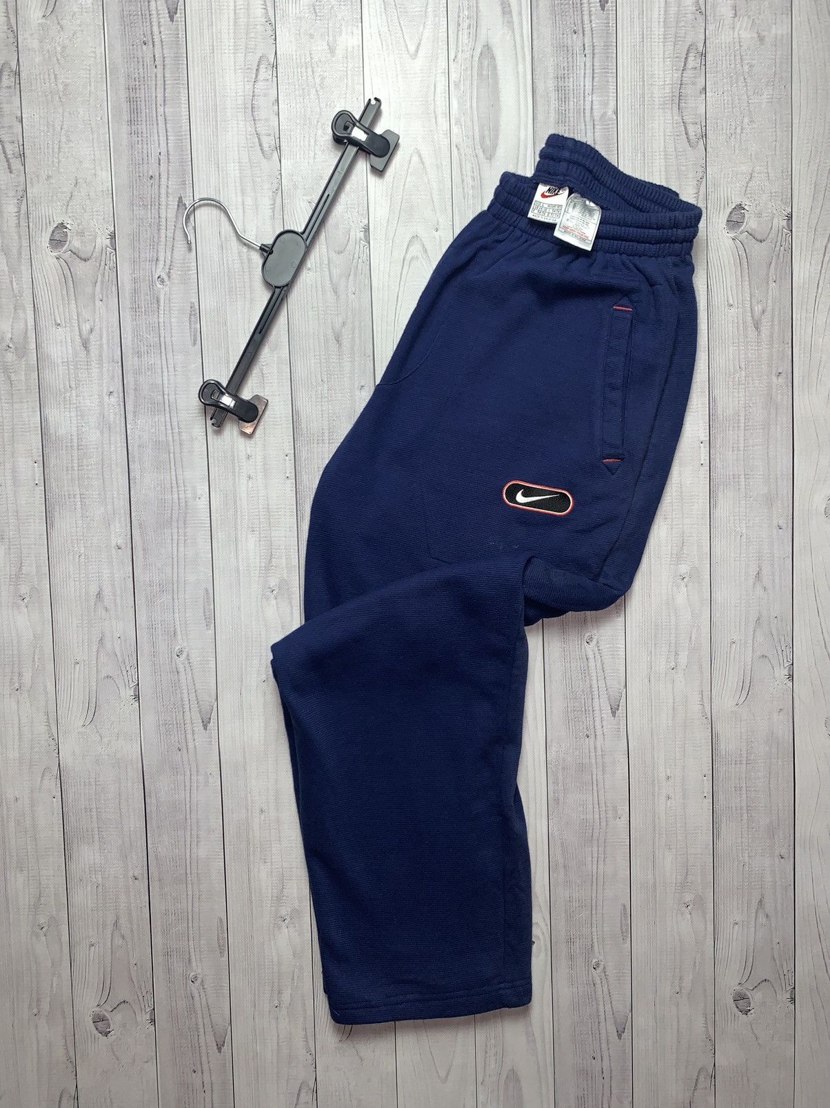Nike × Vintage Vintage Nike joggers size L logo Size US 34 / EU 50 - 1 Thumbnail